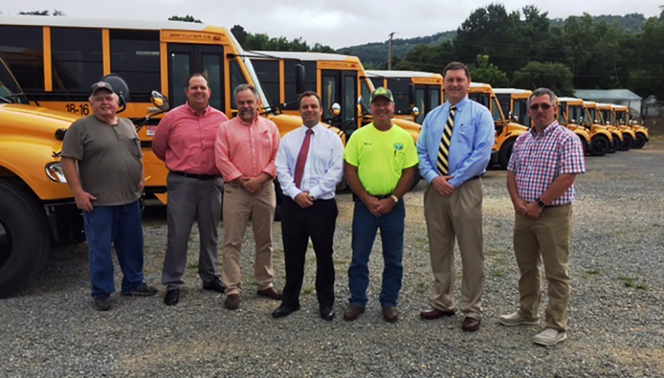 12 new buses take to the roads for DeKalb County Schools