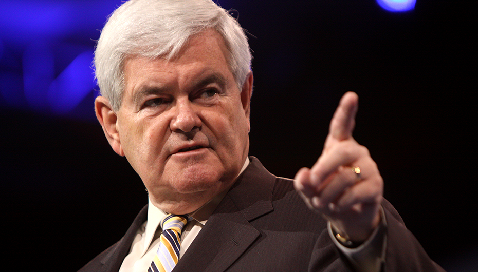 Gingrich endorses Moore for Senate