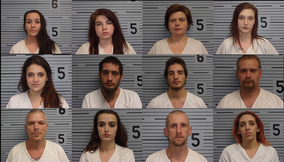 Thirteen arrested in Bryant on drug charges