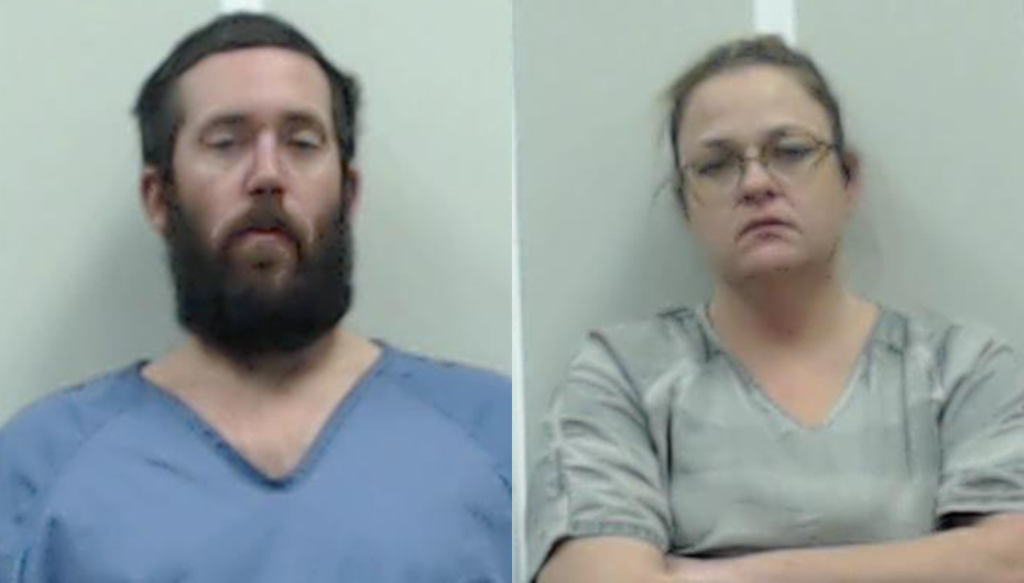 Couple leave children at home alone while committing burglary in Fyffe