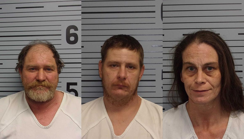 3 arrested after Meth and Moonshine found in Langston