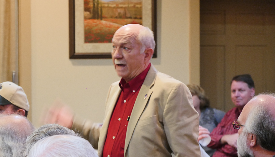 VIDEO: Contentious DeKalb Republican Breakfast