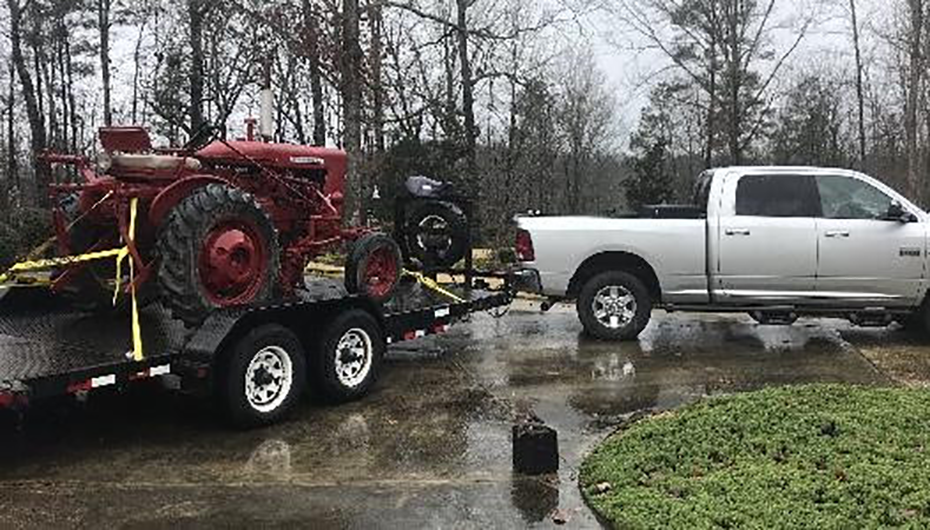 Antique tractor stolen from Cherokee County recovered last week