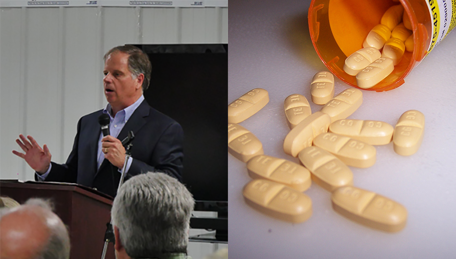 U.S. Senator Doug Jones discusses bipartisan efforts in the opioid crisis
