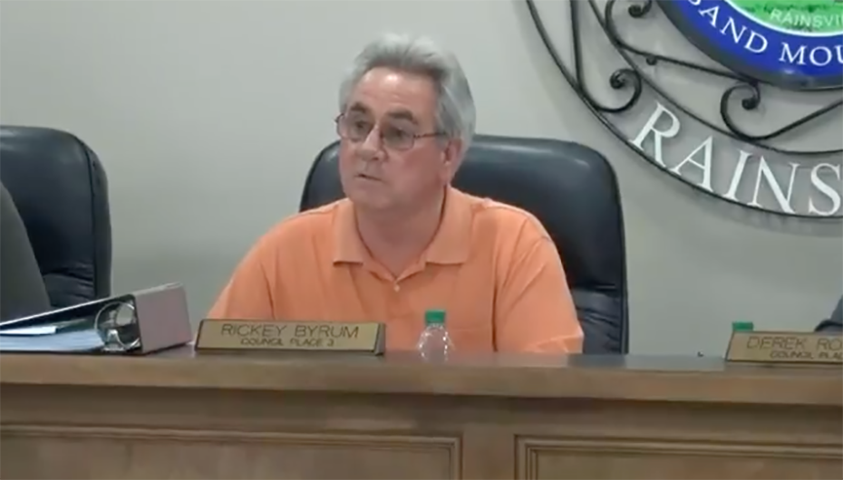 VIDEO: Byrum challenges Southern Torch reporting on Road Project