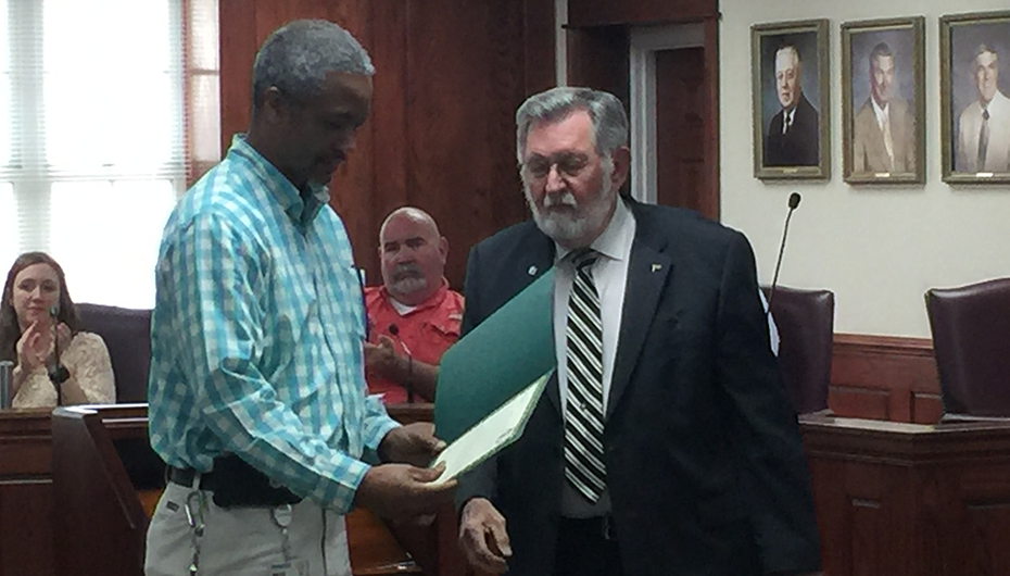 VIDEO: Walter Watson presented with Mayor’s proclamation