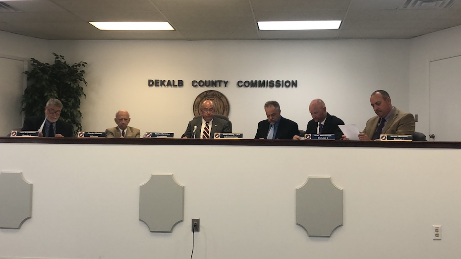 Commission holds regular meeting, approves road projects