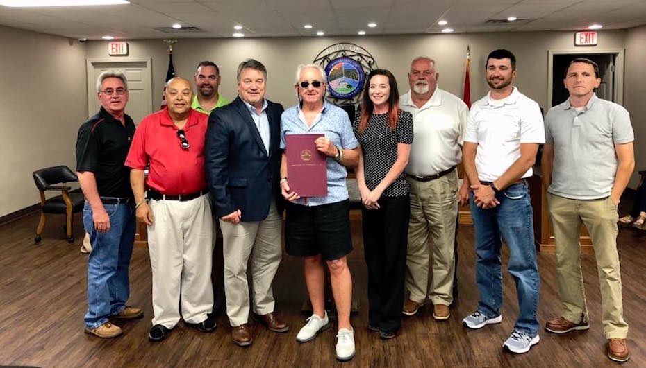 Clifton Honored at Council Meeting