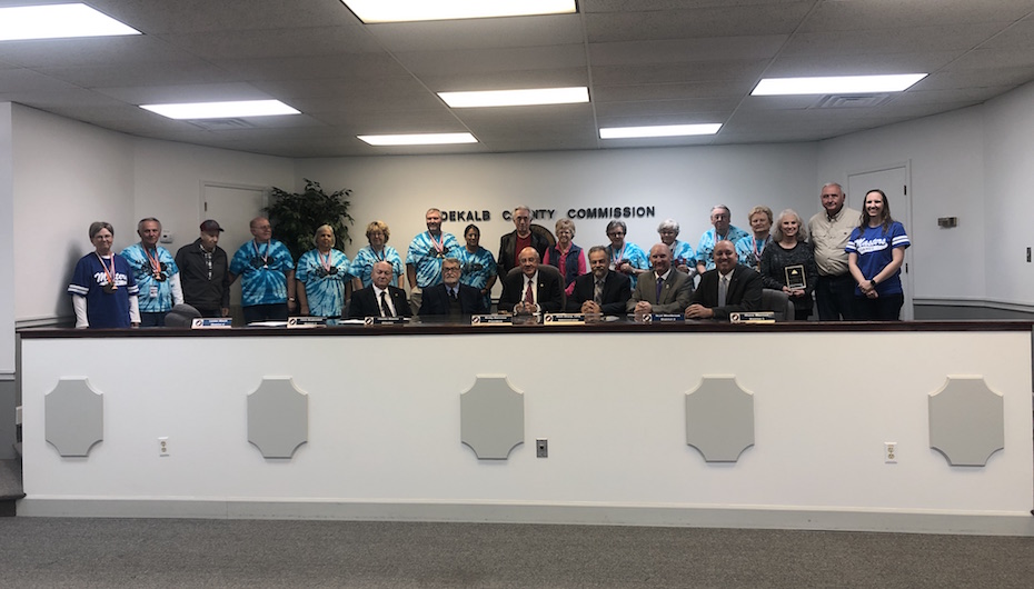 County recognizes Master's Games participants