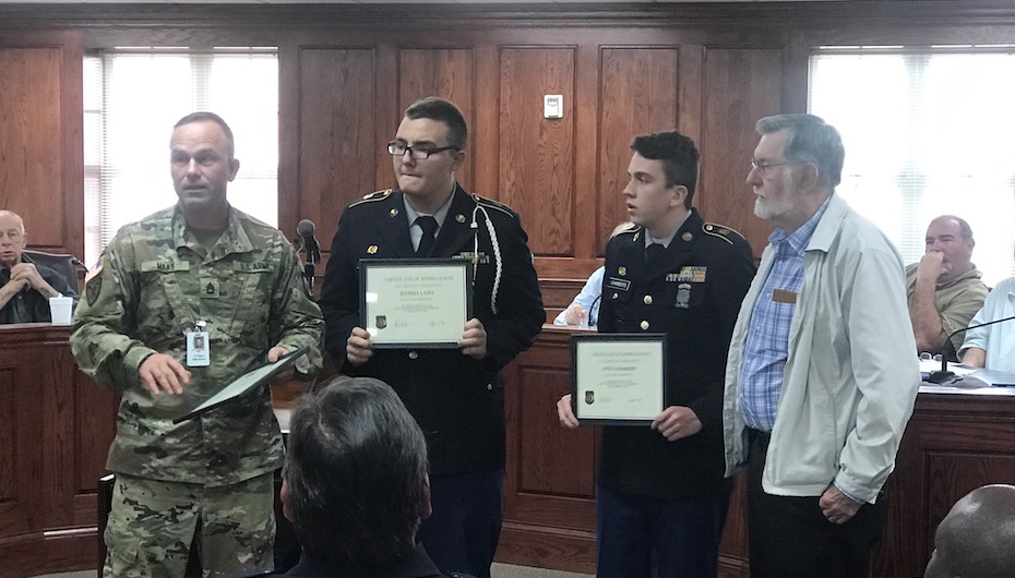 FP Council Honors ROTC