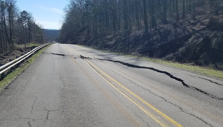 Flooding Causes Road Closures