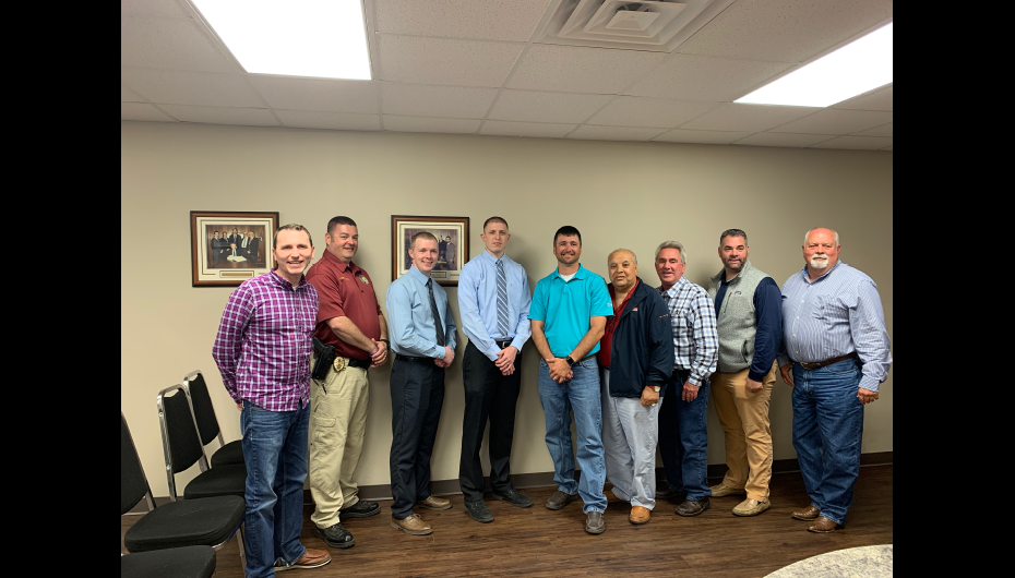 Rainsville Welcomes New Officers