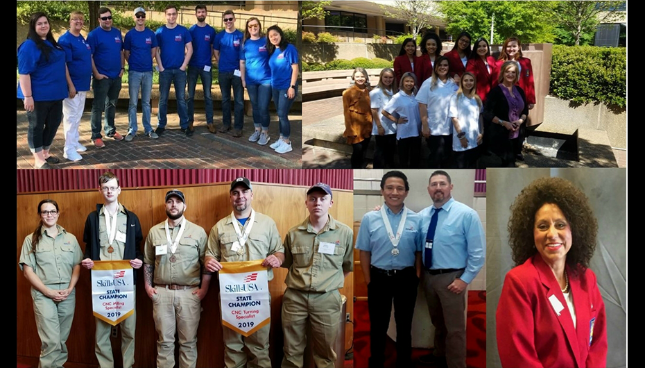 NACC SkillsUSA Members & Advisors Bring Home State Awards