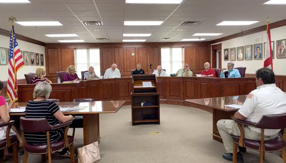 Fort Payne Presents BOE with Donation