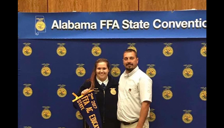 Johnson Receives FFA's Highest Honor