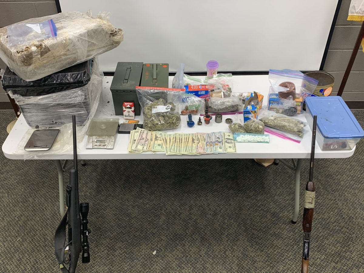 Narcotics & Interdiction Unit seizes 25 Pounds of Marijuana, Meth, & Guns