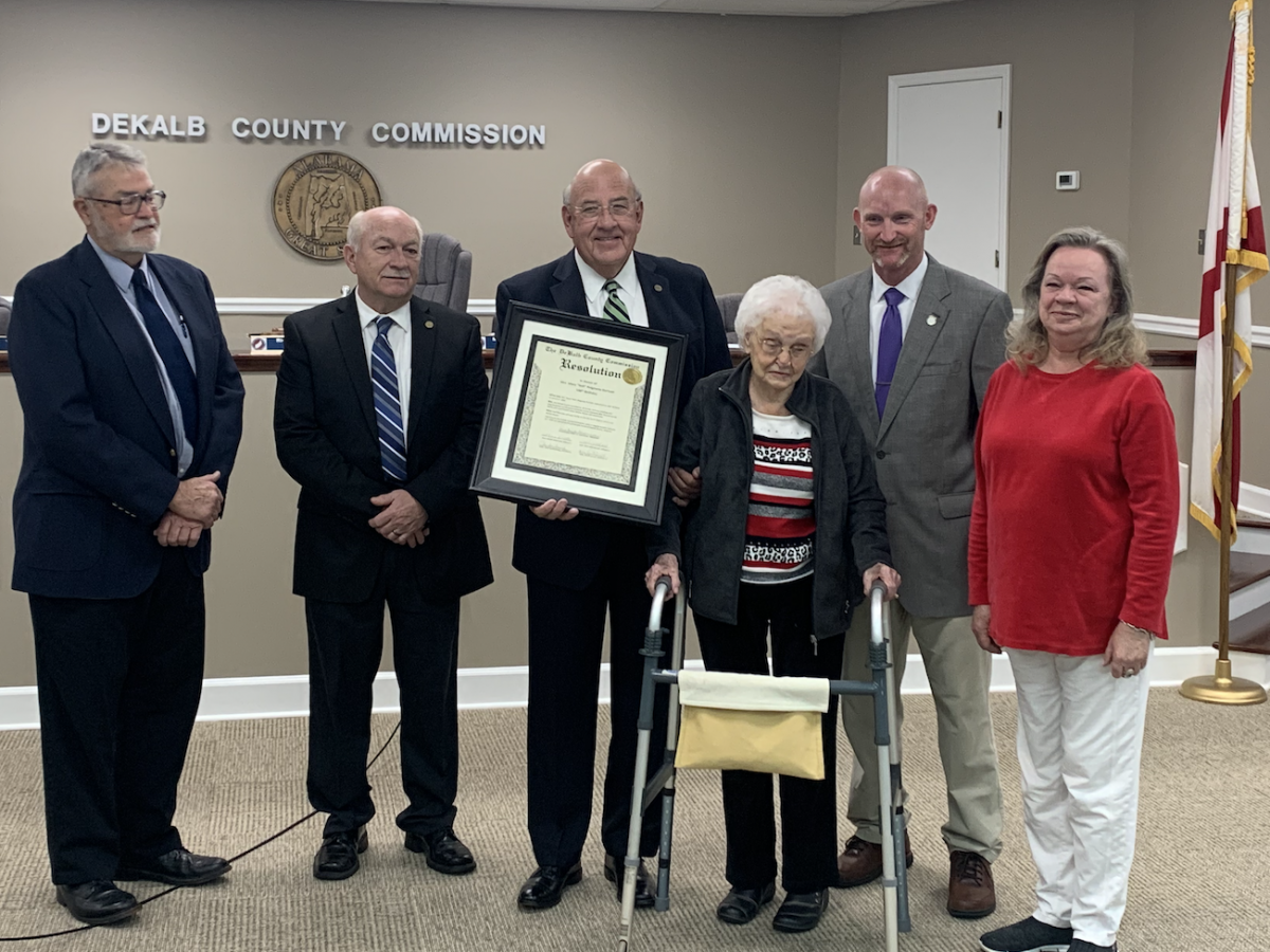 Commission Honors Mary Nell Ridgeway