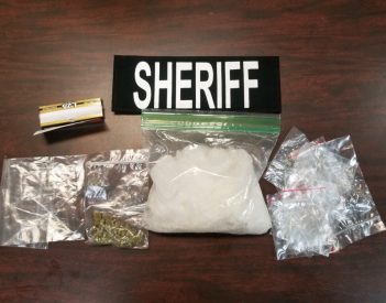Meth Seized at Traffic Stop