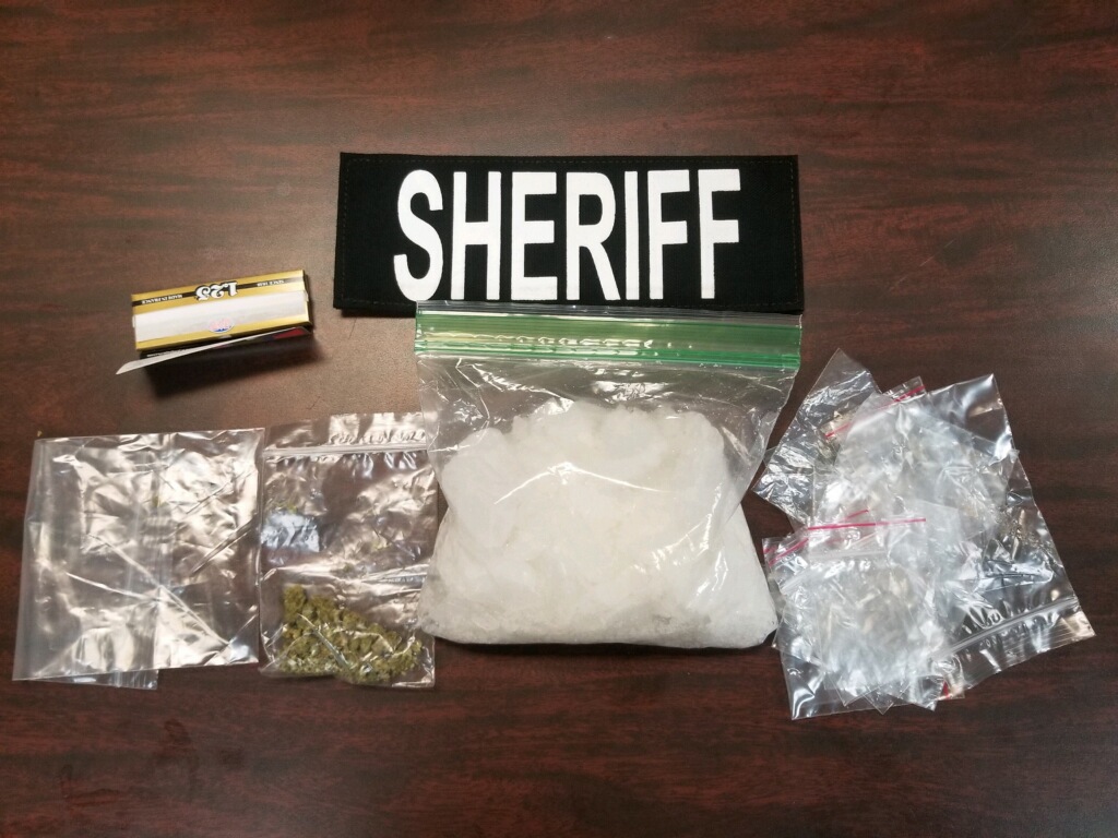 Meth Seized at Traffic Stop