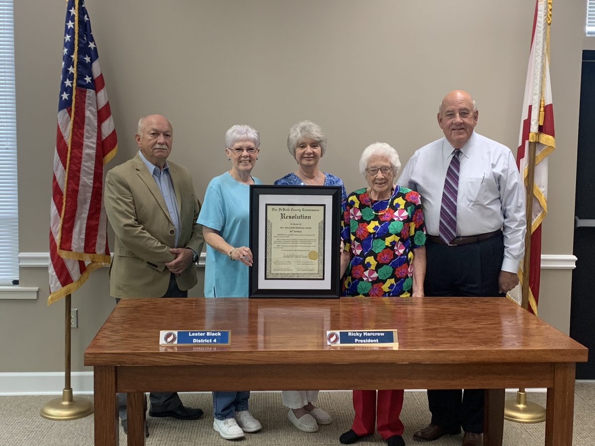 Commission Honors Stiefel for 90th Birthday