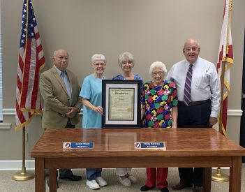 Commission Honors Stiefel for 90th Birthday