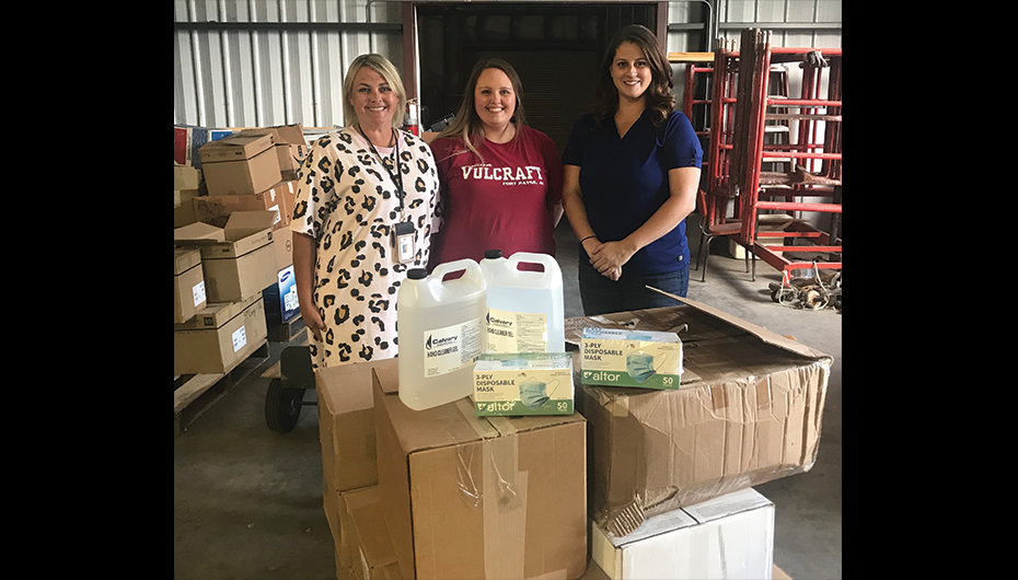 Vulcraft Donates to DeKalb Schools