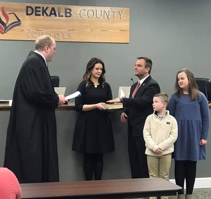 Barnett Sworn in for Second Term