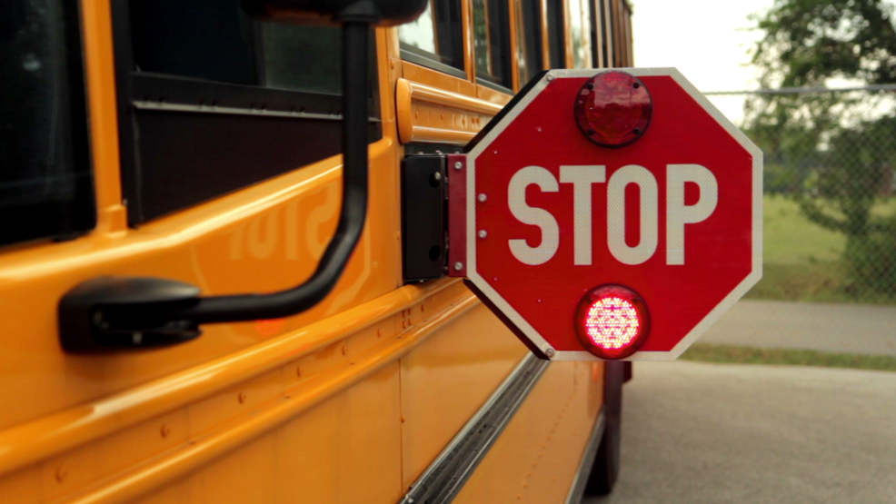 Child Struck at School Bus Stop
