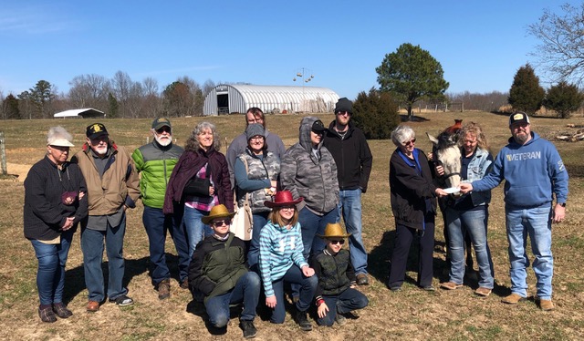 DeKalb VFW Post 3128 Visits Kindred Hope