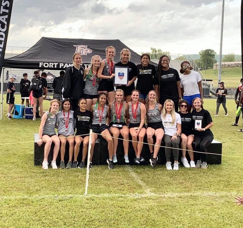 Fort Payne girls' track team breaks 33-year record