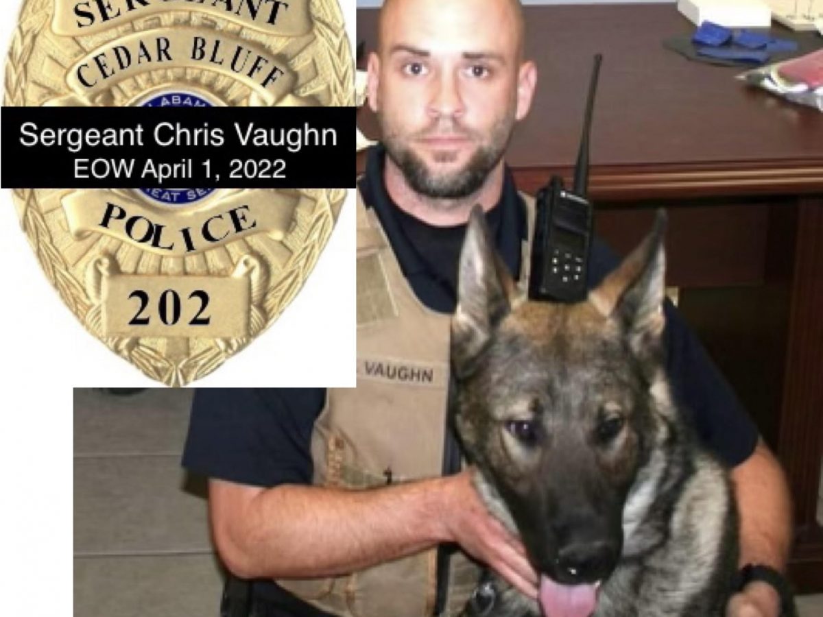 The Passing of Sgt. Christopher Michael Vaughn.