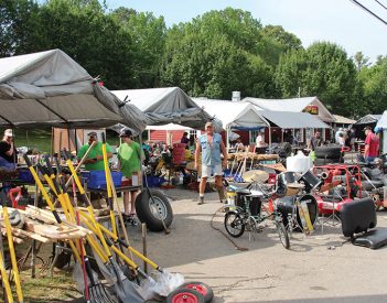 Antique Alley Yard Sale in Full Swing