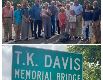 Bridge Dedicated in Honor of T.K. Davis