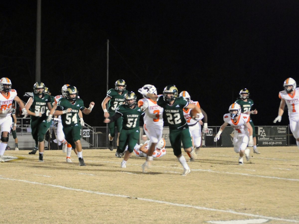 Sylvania rushed for more than 350 yards behind senior back Braiden Thomas and sophomore Aiden Parham to cruise to a 35-6 victory over Fayette County.