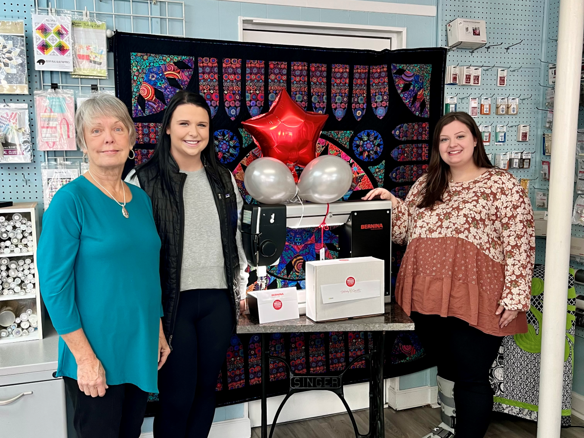 Alabama Student wins $10,000+ BERNINA Sweepstakes Prize!