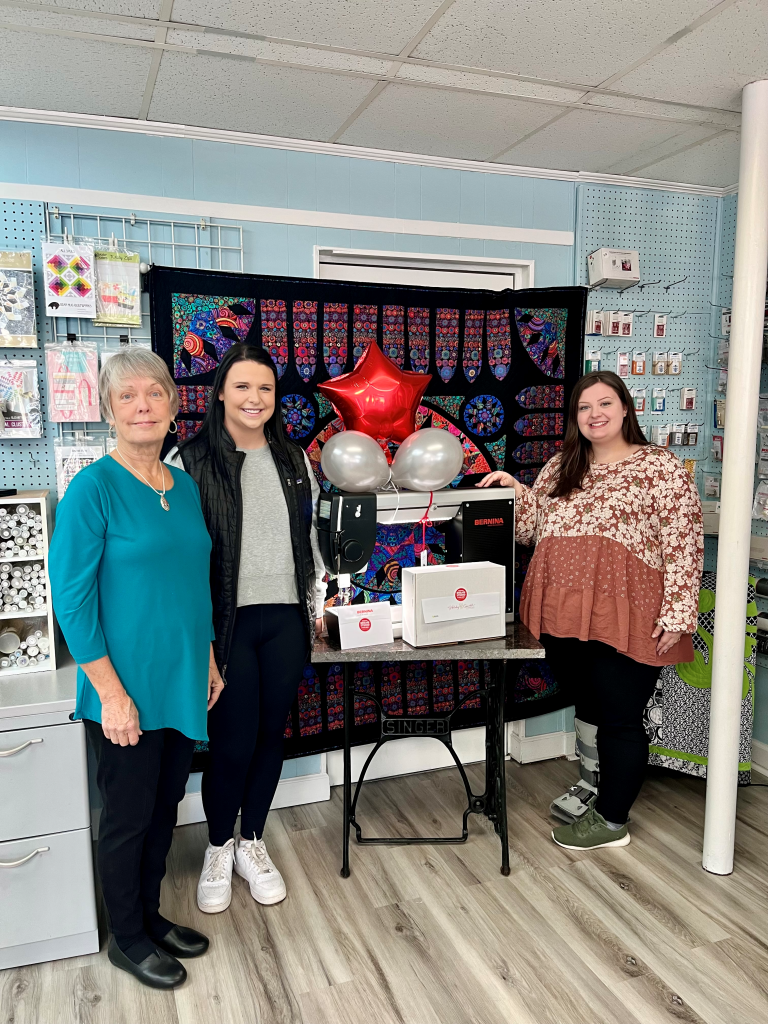 Alabama Student wins 10,000+ BERNINA Sweepstakes Prize! Southern Torch