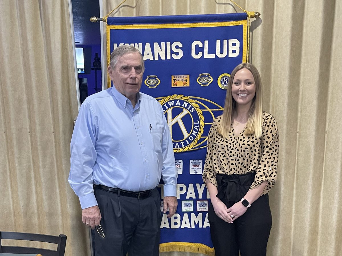 Kiwanis Welcomed Coach Penton