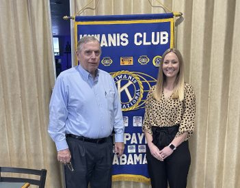 Kiwanis Welcomed Coach Penton
