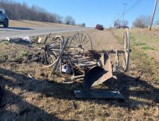 Accident Involving Mennonite Wagon in Powell