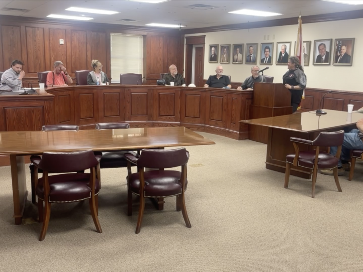 Foster Addresses Council Concerning Truck Ramp
