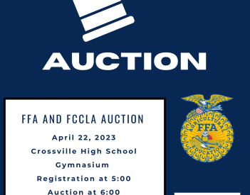 AUCTION TO BENEFIT CROSSVILLE PROGRAMS