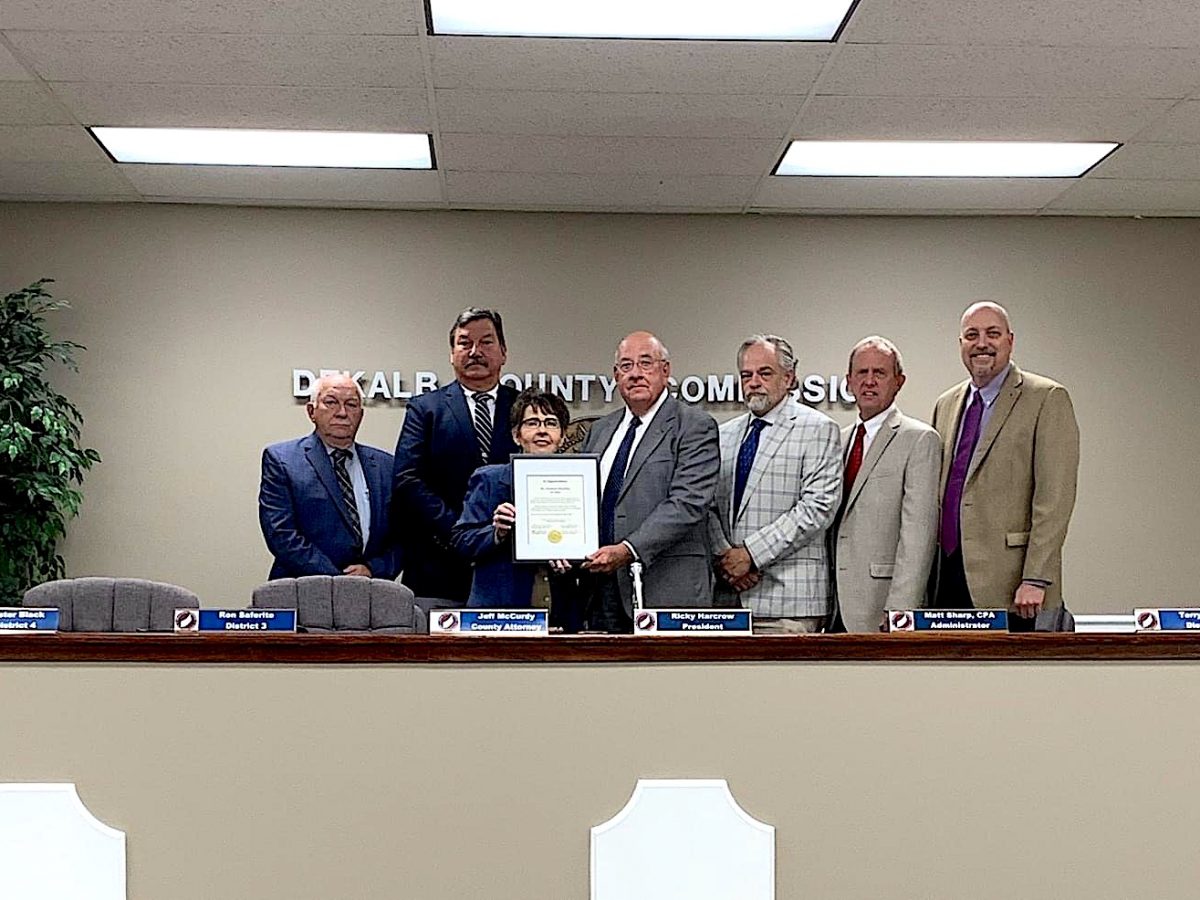 DeKalb Commission Honors Wheatley