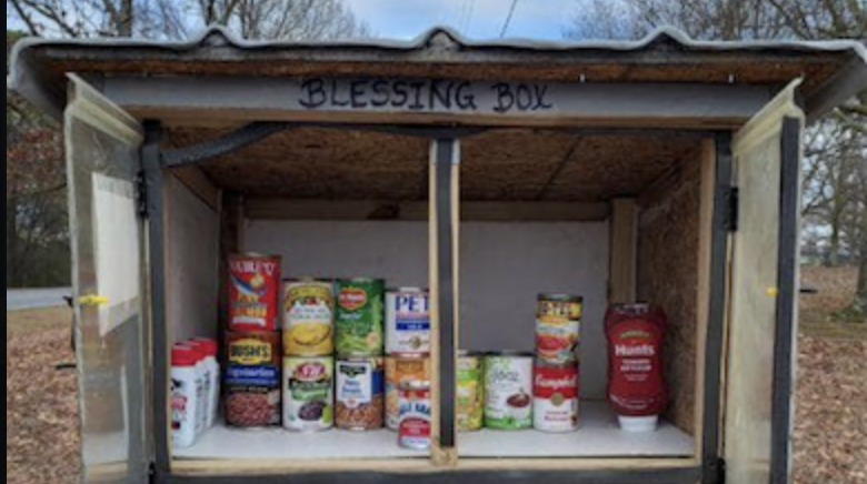 Take a blessing, leave a blessing