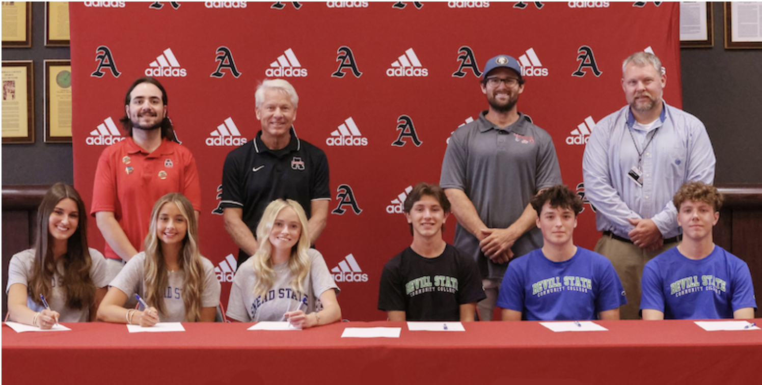 Six Aggies tennis players sign scholarships - Southern Torch