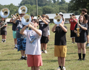 Pride of Douglas Band Camp kicks off