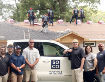 Habitat house gets roof