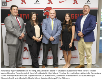 Albertville Board of Education appoints new principals