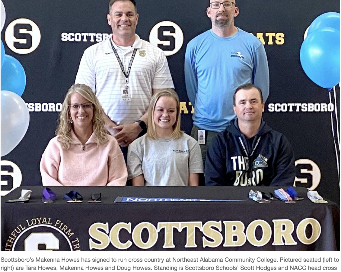 Scottsboro’s Howes to run at NACC