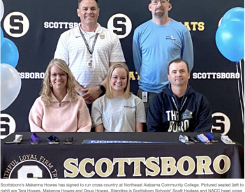 Scottsboro’s Howes to run at NACC