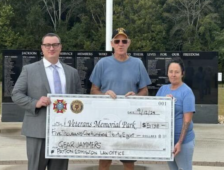 Charitable day for Veterans Memorial Park